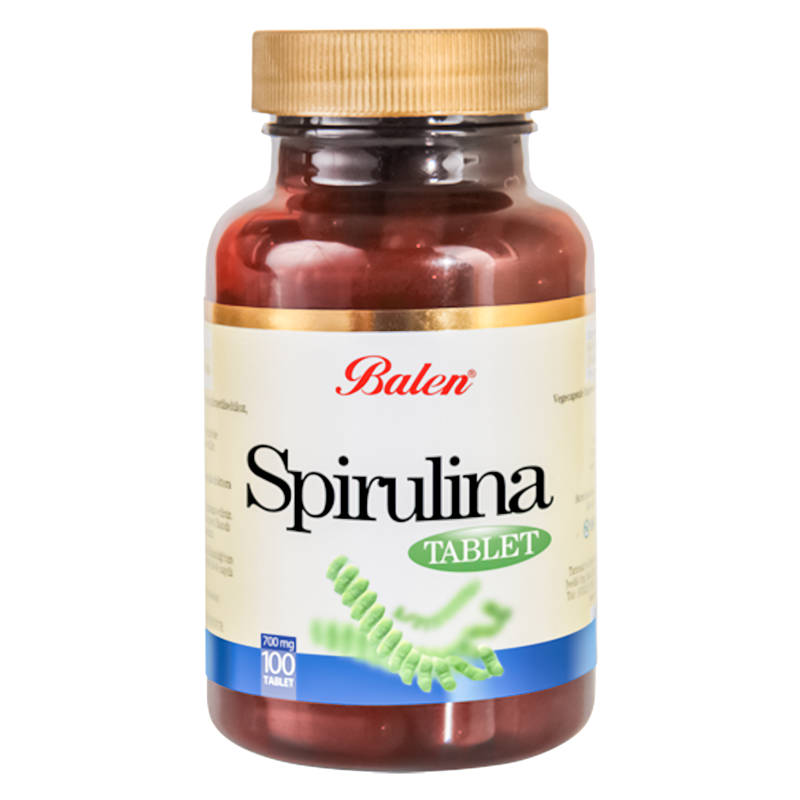 Balen Spirulina 740 Mg 100 Tablet