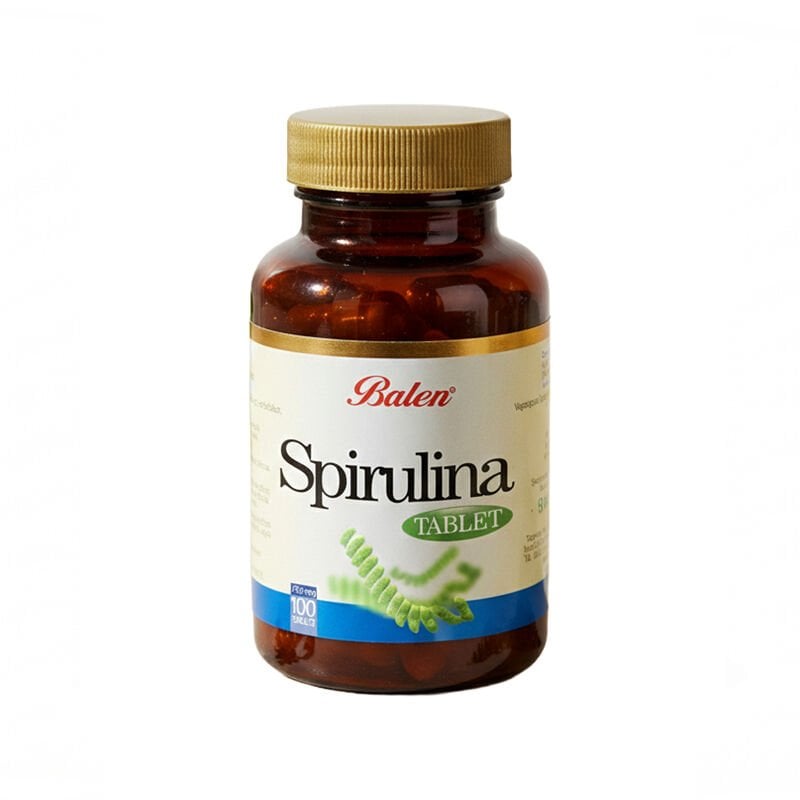 Balen Spirulina 740 Mg 100 Tablet