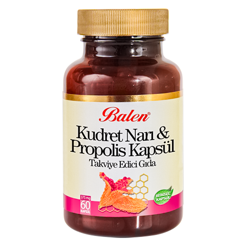 Balen Kudret Narı Propolis Kapsül 375 Mg 60 Kapsül
