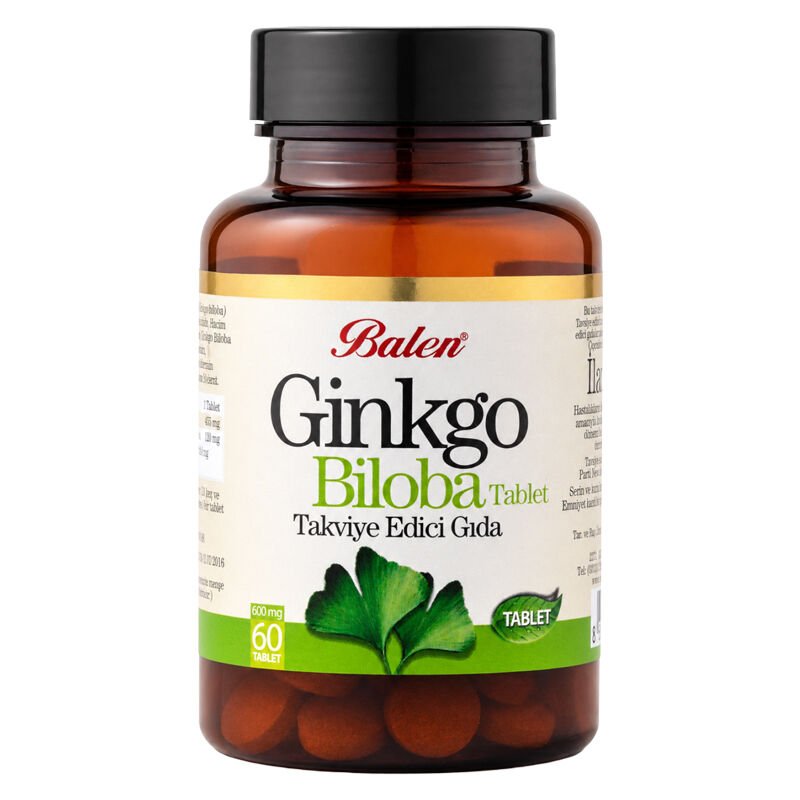 Balen Ginkgo Biloba Tablet 600 MG*60 Tablet