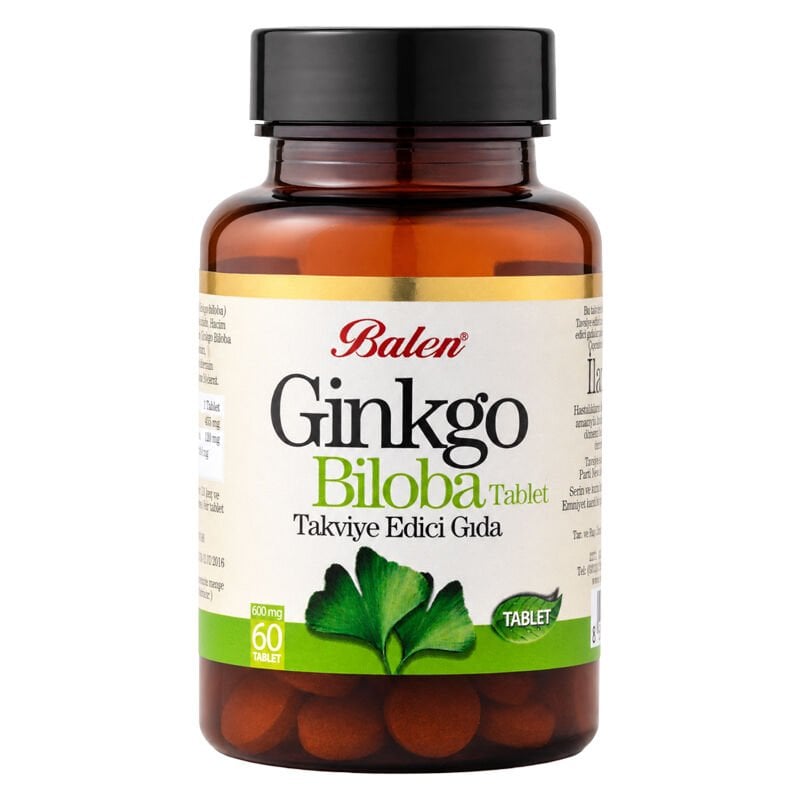 Balen Ginkgo Biloba Tablet 600 MG*60 Tablet