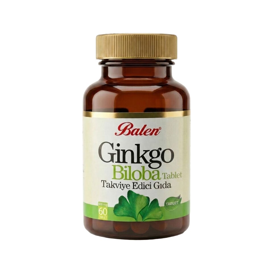 Balen Ginkgo Biloba Tablet 600 MG*60 Tablet
