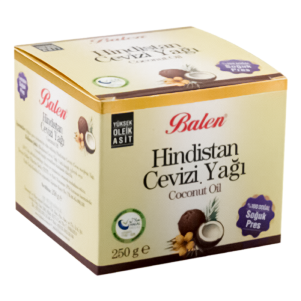 Balen Hindistan Cevizi Yağı 250 Gr  Soğuk Sıkım