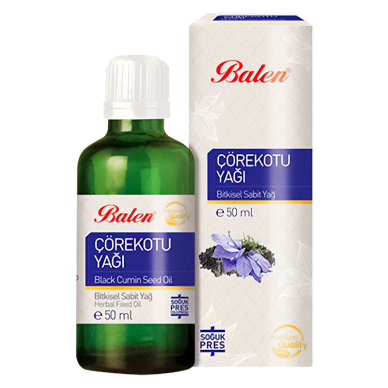 Balen Çörekotu Yağı 50 ml Soğuk Pres