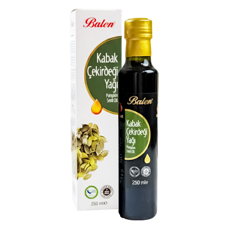 Balen Kabak Çekirdeği Yağı 250 ml Soğuk Pres