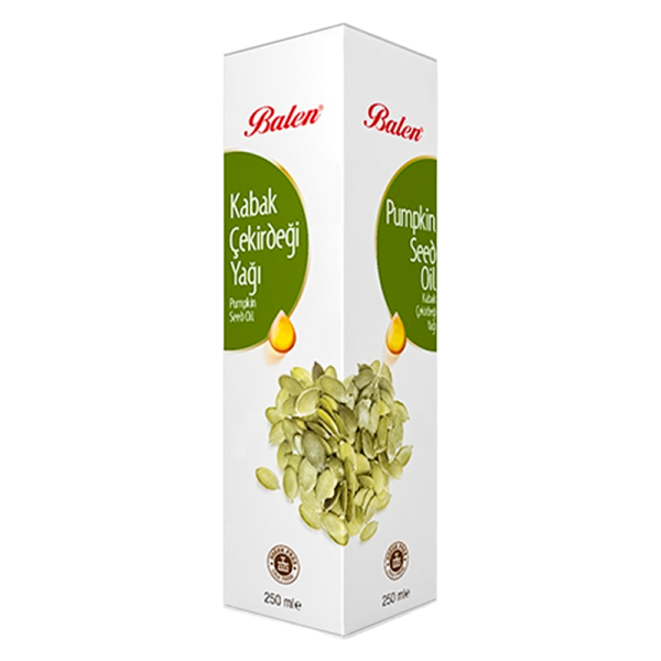 Balen Kabak Çekirdeği Yağı 250 ml Soğuk Pres