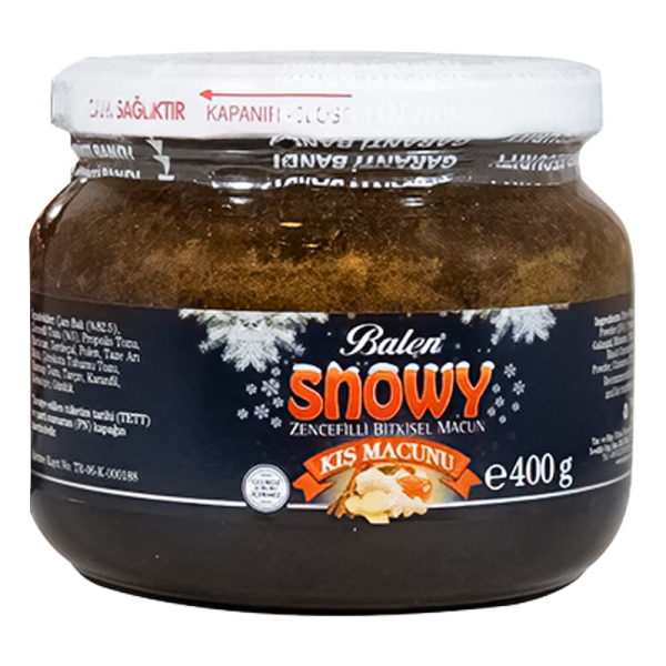 Balen Snowy Ballı Zencefilli Macun - Kış Macunu 400 Gr
