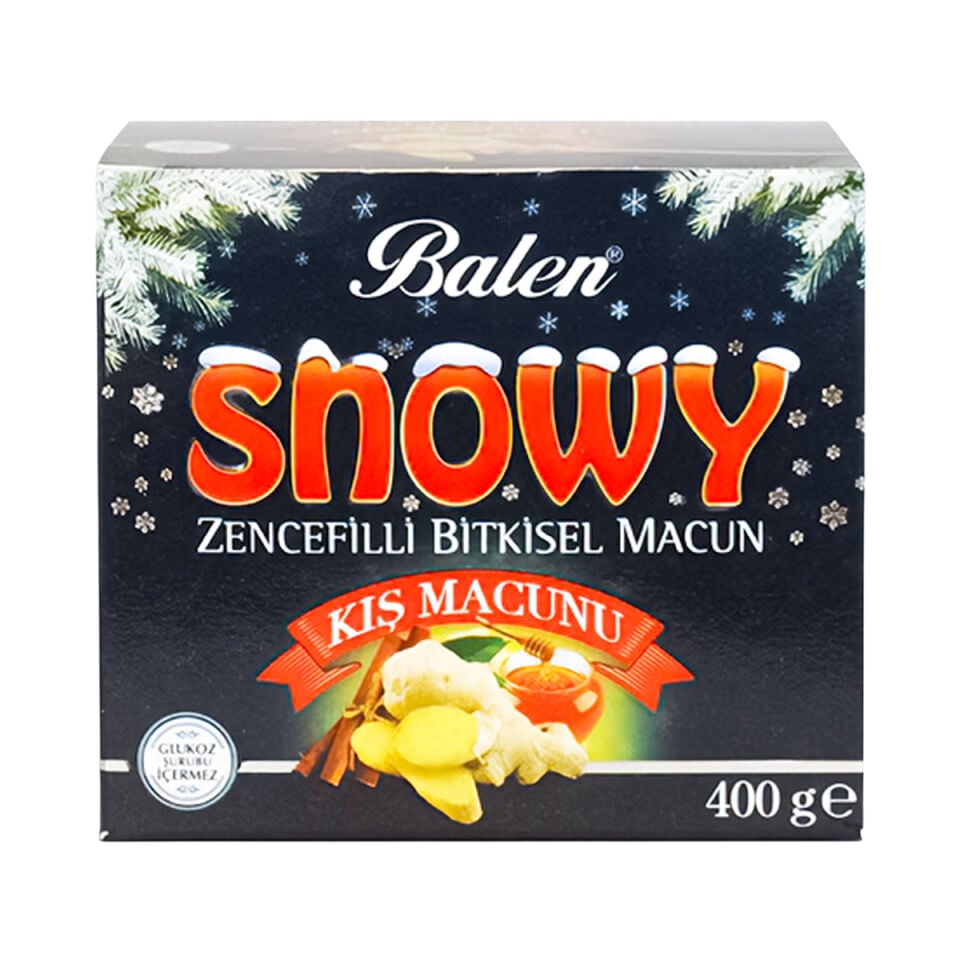 Balen Snowy Ballı Zencefilli Macun - Kış Macunu 400 Gr