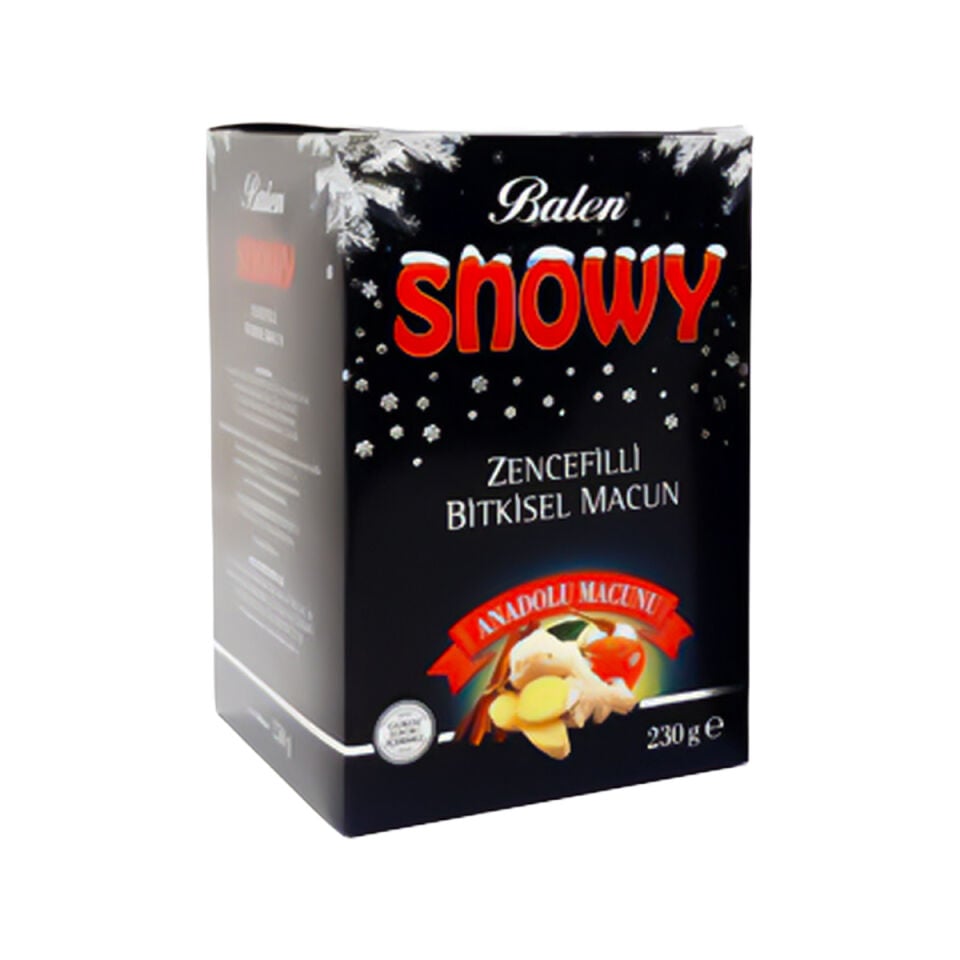 Balen Snowy Ballı Zencefilli Macun - Kış Macunu 230 Gr