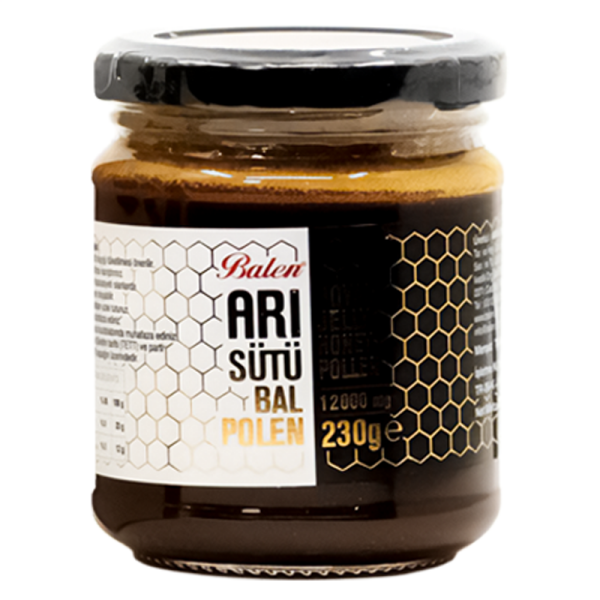 Balen Arı Sütü-Bal-Polen 12000 Mgr 230 Gr