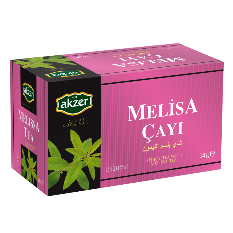 Akzer Premium Melisa Çayı 20 Süzen Poşet 24 Gr