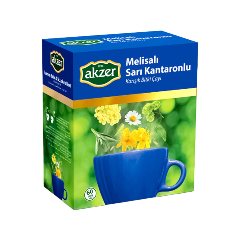 Akzer Melisalı Kantaronlu Çay 60’lı Süzen Poşet