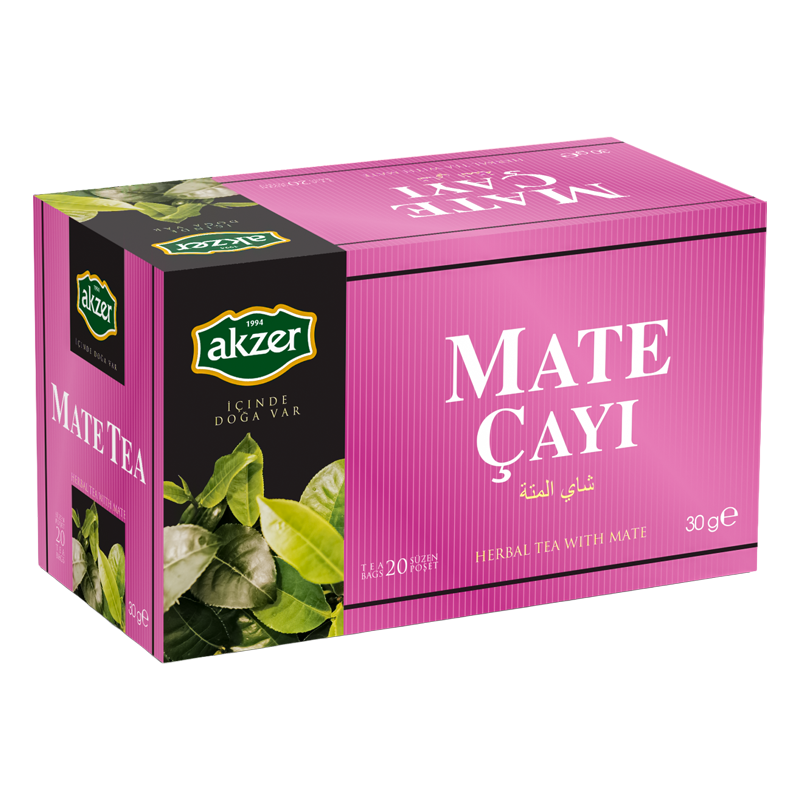 Akzer Premium Mate Çayı 20 Süzen Poşet 30 gr