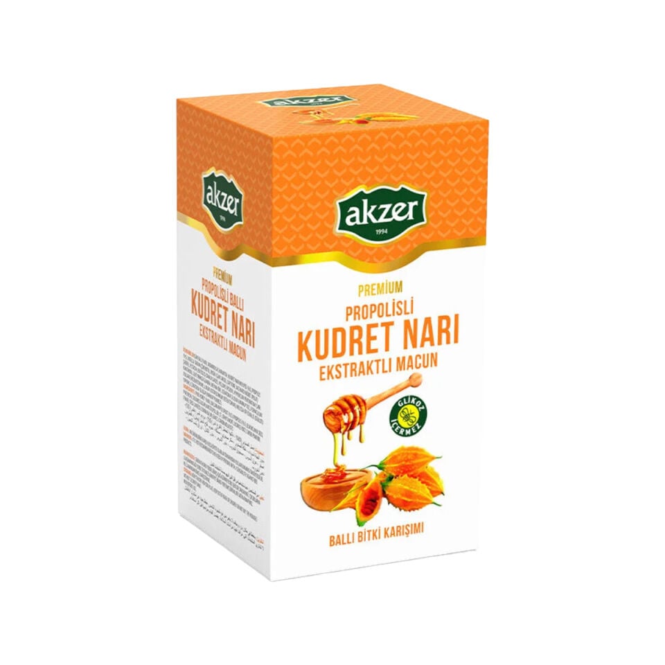 Akzer Propolisli Kudret Narı Ekstraktlı Macun 300 Gr