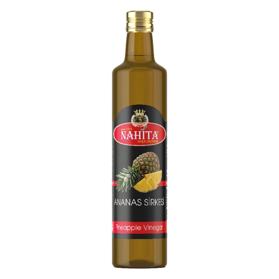Nahita Ananas Sirkesi, Doğal Fermantasyon, %100 Doğal, Katkısız, 500 ml