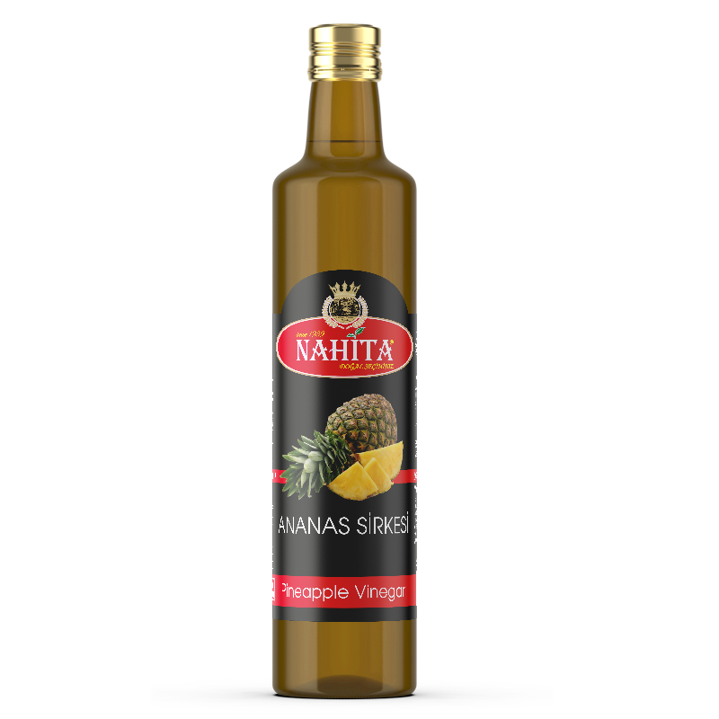 Nahita Ananas Sirkesi, Doğal Fermantasyon, %100 Doğal, Katkısız, 500 ml