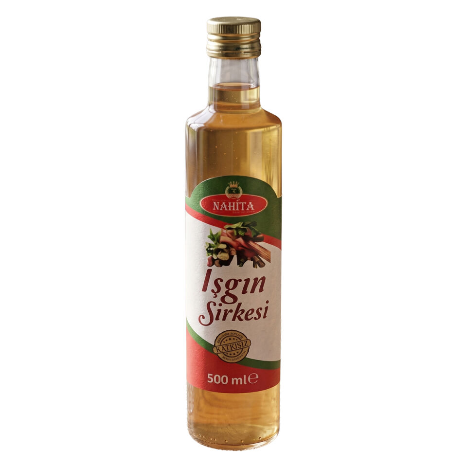 Nahita Işkın Kökü Sirkesi, Doğal Fermantasyon, %100 Doğal, Katkısız, 500 ml