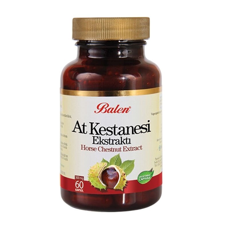 At Kestanesi (Horse Chestnut) Ekstraktı - 60 Bitkisel Kapsül