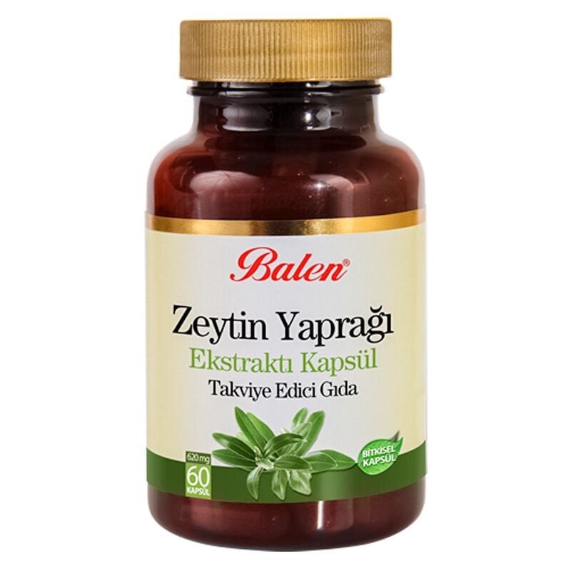 Balen Zeytin Yaprağı Ekstraktı Kapsül 60 Kapsül