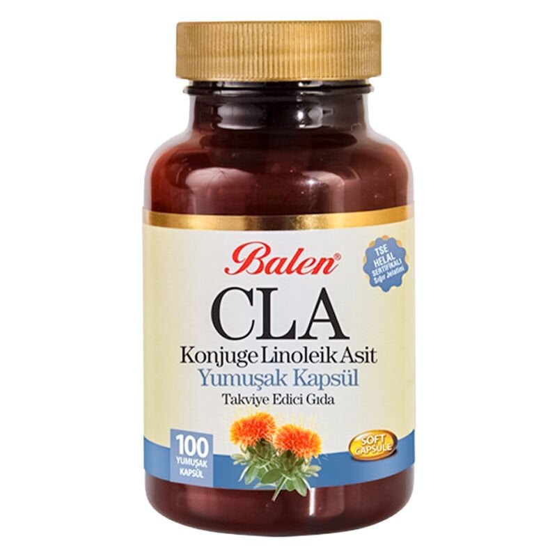 Balen CLA Konjuge Linoleik Asit 100 Yumuşak Kapsül