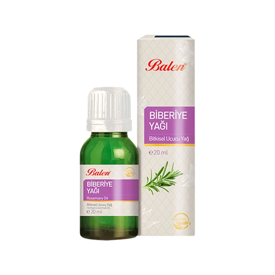 Balen Biberiye Yağı Bitkisel Uçucu Yağ 20 ml