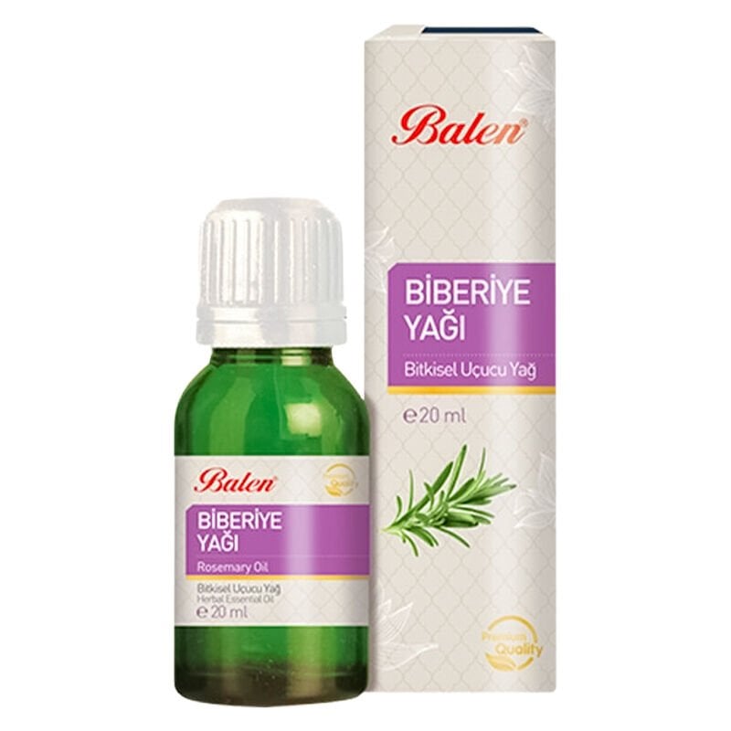 Balen Biberiye Yağı Bitkisel Uçucu Yağ 20 ml
