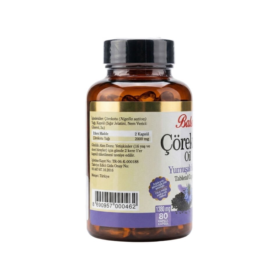 Balen Çörek Otu Yağı Kapsülü