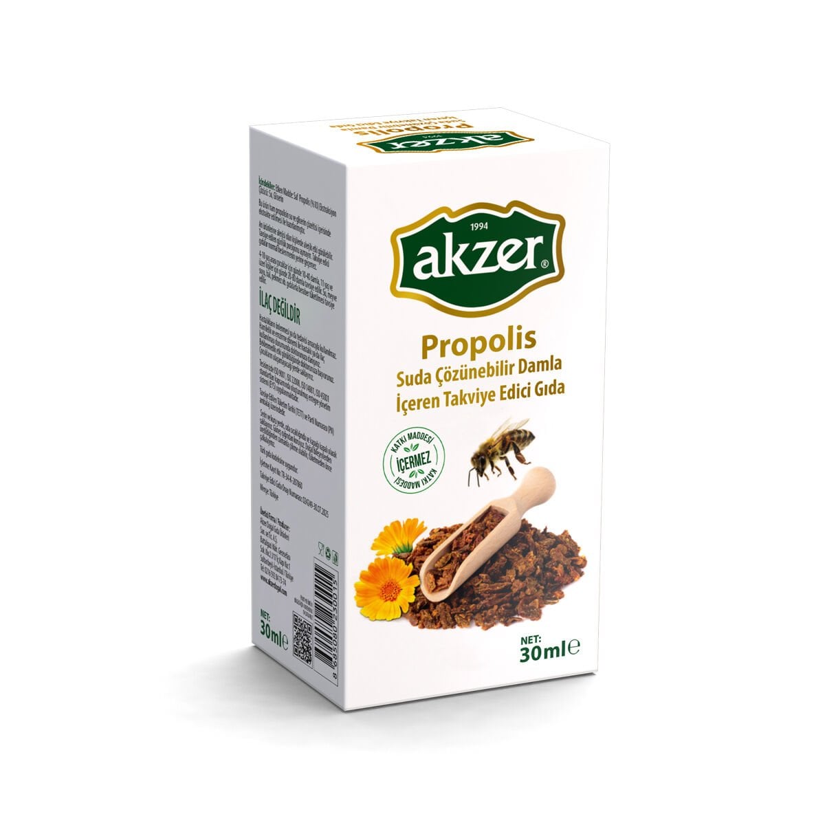 Akzer Sıvı Propolis Ekstratı 30 ml