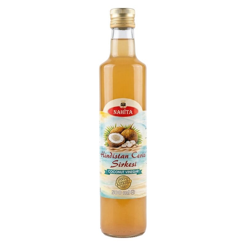 Nahita Hindistan Cevizi Sirkesi 500 ml - Filtresiz, Çiğ Sirke (Coconut Vinegar)