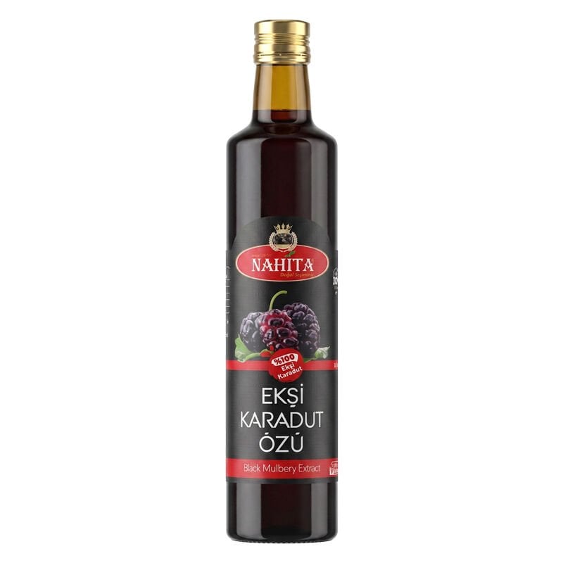 Nahita Ekşi Karadut Özü %100 Doğal - Şekersiz ve Katkısız 250 ml