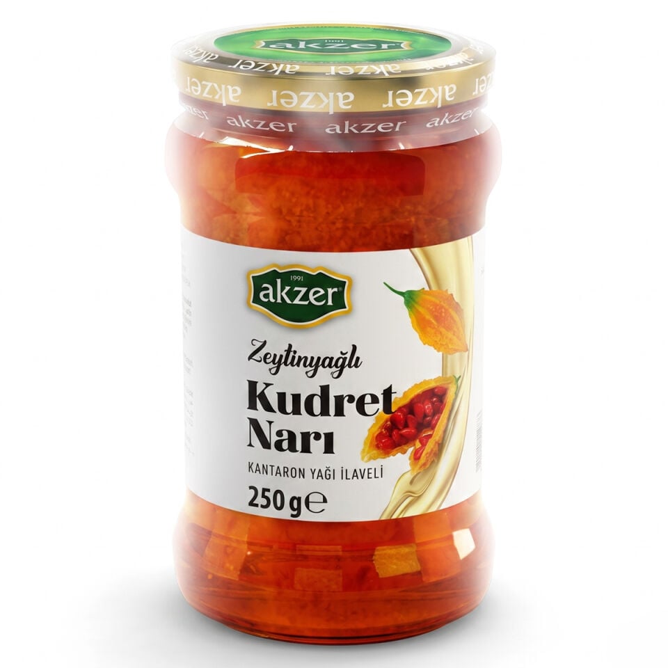 Akzer Zeytinyağlı Kudret Narı – Kantaron Yağı İlaveli 250 g
