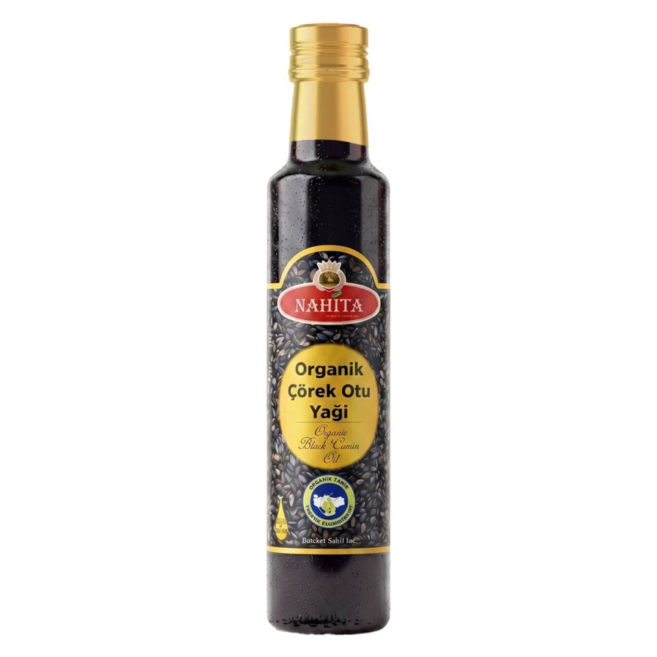 Nahita Organik Çörek Otu Yağı Soğuk Sıkım 250 ml