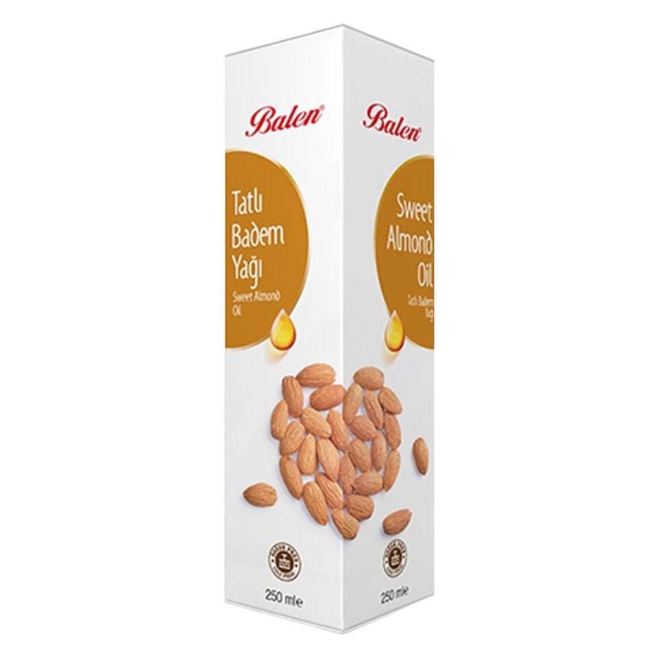 Balen Tatlı Badem Yağı 250 ml – Soğuk Pres