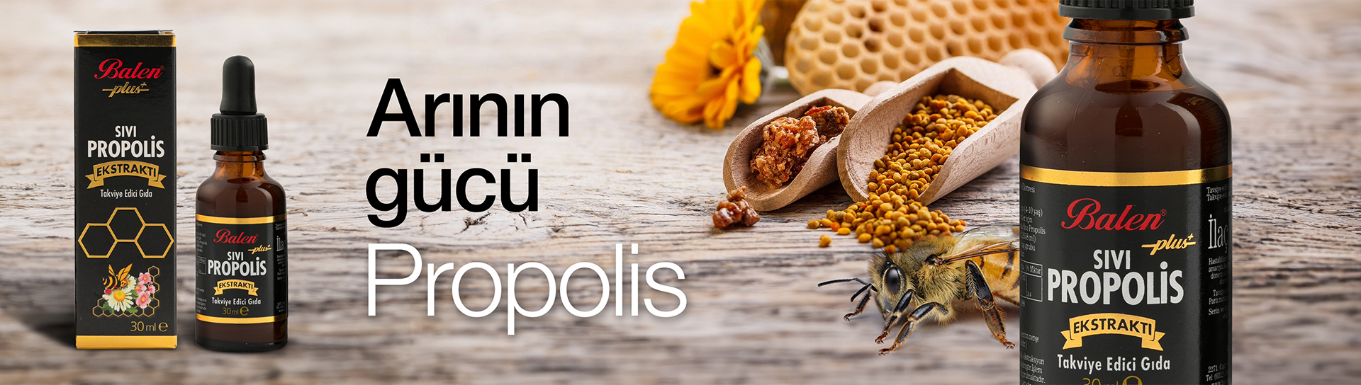 Balen Sıvı Propolis Ekstraktı 30 Ml